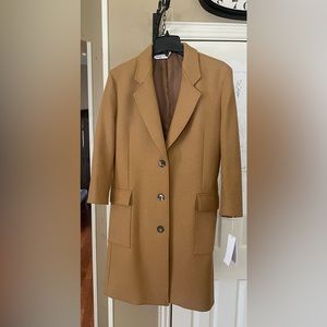 Fleurette Camel Hair Coat